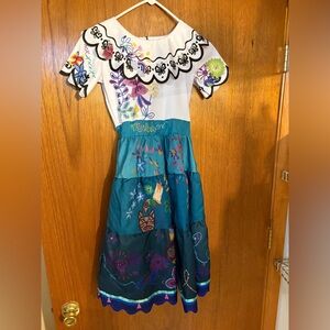 Girls M Disney Mirabel Encanto Dress Costume Dress Up